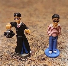 2 Polly Pocket Harry Potter Hogwarts Castle School Figures
