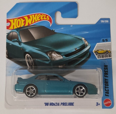 Hot Wheels ´98 HONDA Prelude 136/250-2026 JJL15 Hot Wheels Factory Fresh 2026