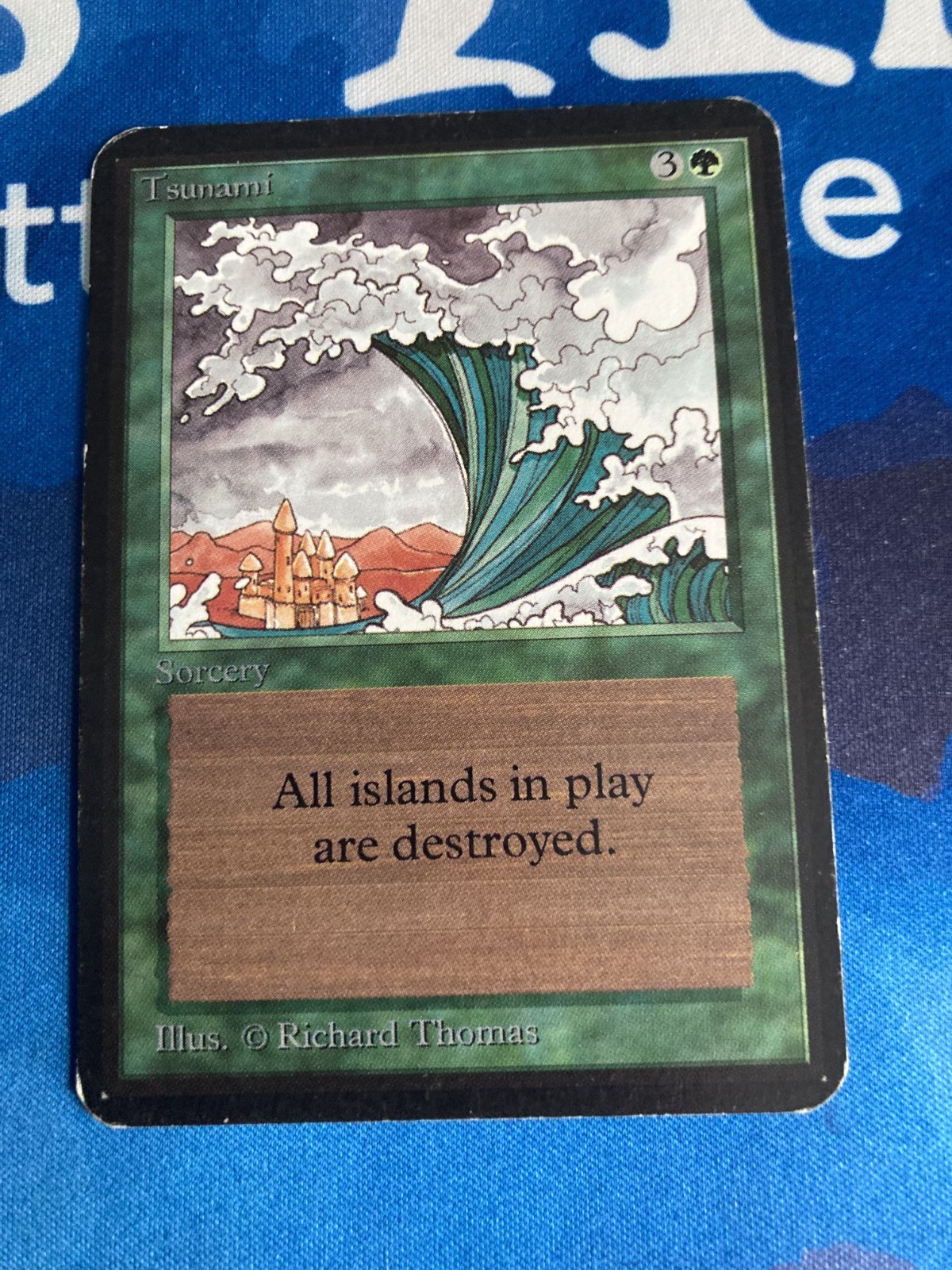 1x MTG Alpha Tsunami Magic: The Gathering Moderate Play