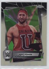 2025 Topps Chrome WWE Neon Green & Black Refractor Duke Hudson #112 0e3u