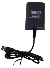 TRIPP LITE U244-001-VGA-R USB TO VGA ADAPTER DUAL MONITOR USB 2.0 VIDEO GRAPHICS