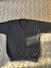 Strick Pullover schwarz V-Ausschnitt  Gr. XL