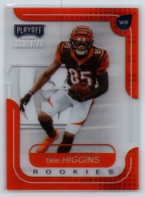 2020 Panini Chronicles #M-11 Tee Higgins Playoff Momentum SSD Rookies