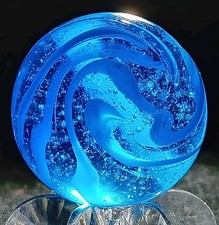 Vintage Vitro Agate Windex Marble .88" Near Mint. Htf