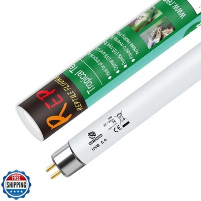 REPTI HOME T8 UVB Reptile Light 30W 5.0, UVA Light Bulb for Reptiles, Lamp Tu