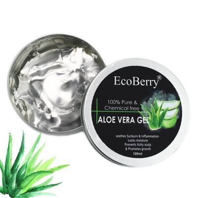 EcoBerry Aloe Vera Gel für Alle Haut Und Haartypen 100ml