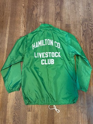  1960s Vintage Hamilton County Livestock Club 4H Jacket Small Mint