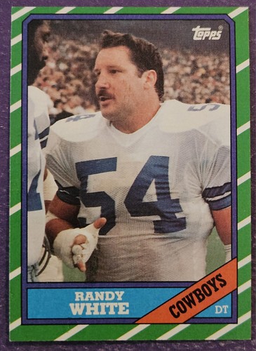 Randy White #133 1986 Topps card