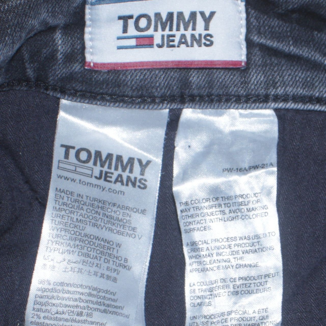 Tommy Jeans Black Trousers Mens image 6