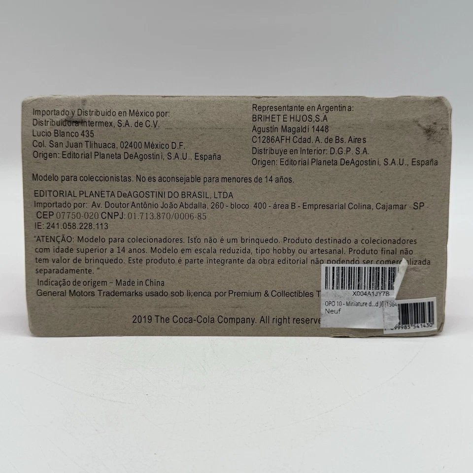 DEAGOSTINI 1/72 DIECAST BEDFORD J6 COCA-COLA BOTTLE/CRATE TRUCK SPAIN 1964 - Image 4 of 4