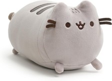 Pusheen the Cat Squisheen Log Plush, Squishy Stuffed Animal for Ages 8 and Up, G