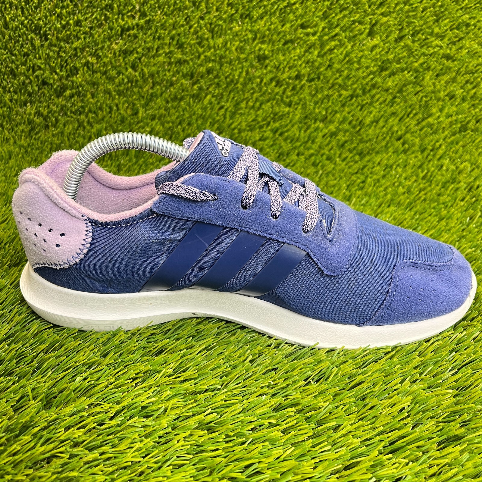 Adidas Element Refresh Womens Size 8.5 Blue Walking Running Shoes Sneakers thumbnail 4