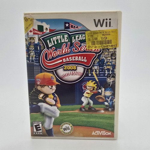 Little League World Series Baseball 2008 Nintendo Wii Complete in Box CIB Tested