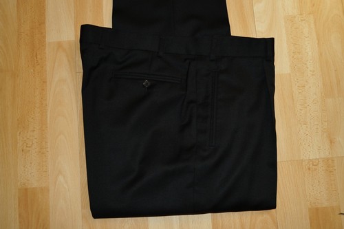 Pantalón como nuevo TAILOR HOFF cintura plisada talla 54 negro Peter hombre - Imagen 2 de 5