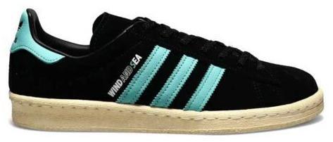  × atmos × windandsea Campus 28.5 WIND AND SEA × atmos × adidas Originals Campus 80 Black GX3952