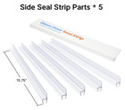 AmazerBath Shower Door Side Seal Strip 78.75 Inches 15.75inches * 5 1PK