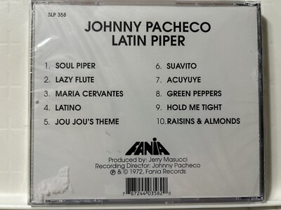 RARE cd No Longer Fania First Edition Johnny Pacheco Latin