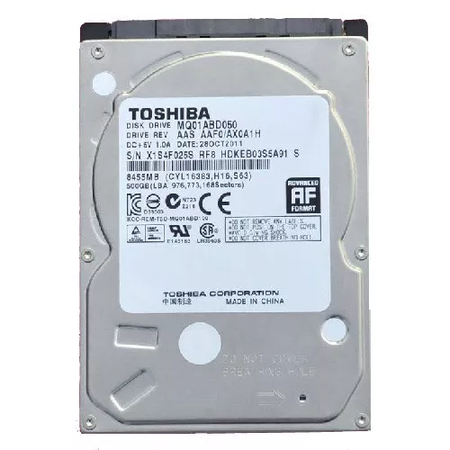 Toshiba disk drive best sale mq01abd050