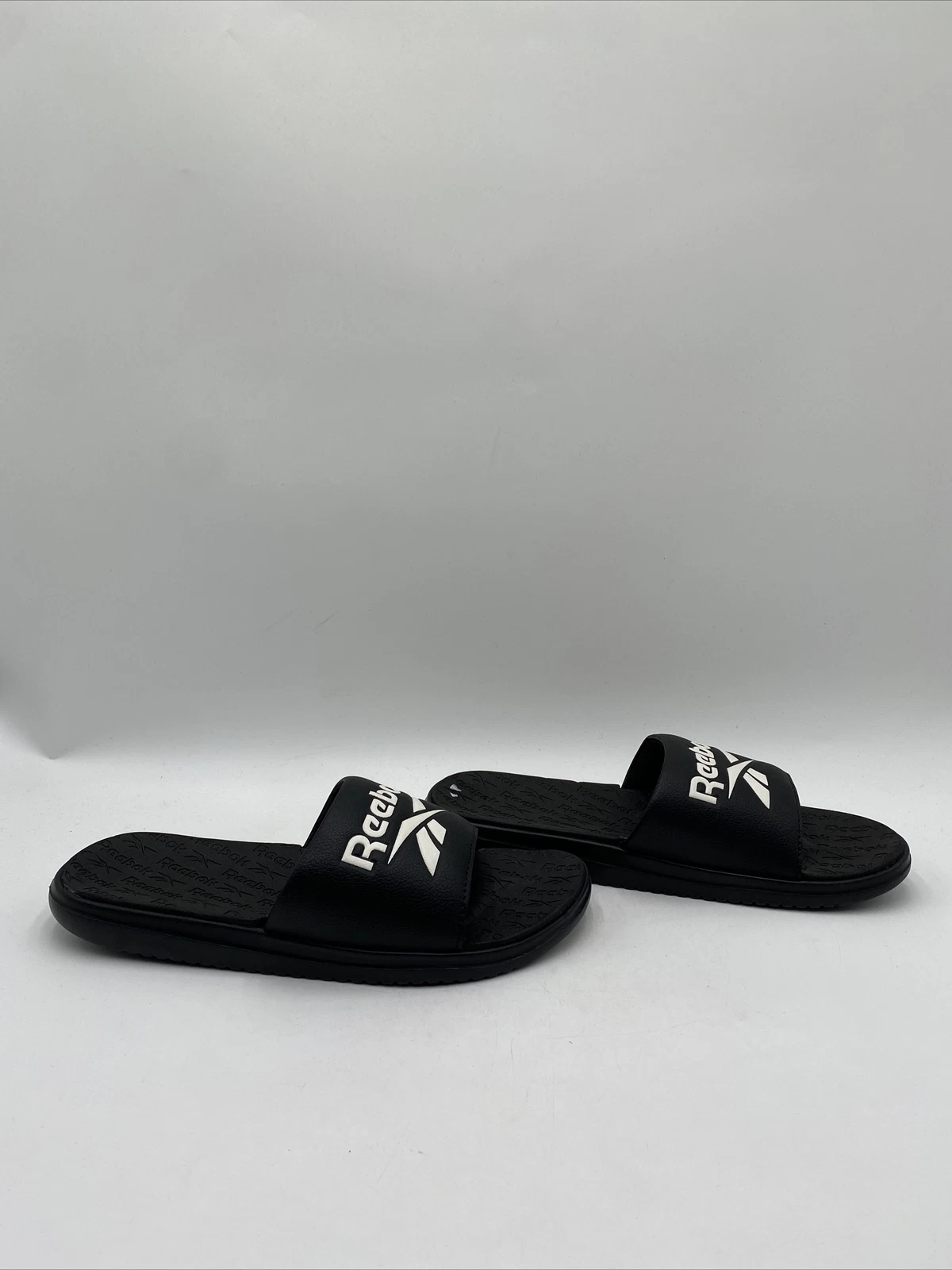 Sandali Reebok uomo Fulgere Slide neri taglia 8