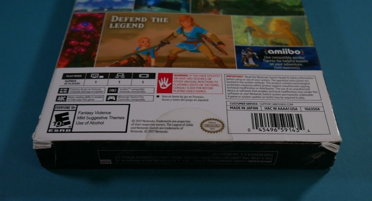 The Legend of Zelda: Breath of the Wild Explorers Edition (Switch