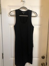 Fifteen Twenty Little Black Dress LBD size Medium asymmetrical hem Easy Wear