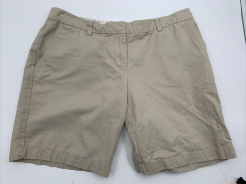 Tommy Hilfiger Womens Shorts Size 10 Khaki Chino 8.5" Inseam - Picture 1 of 13