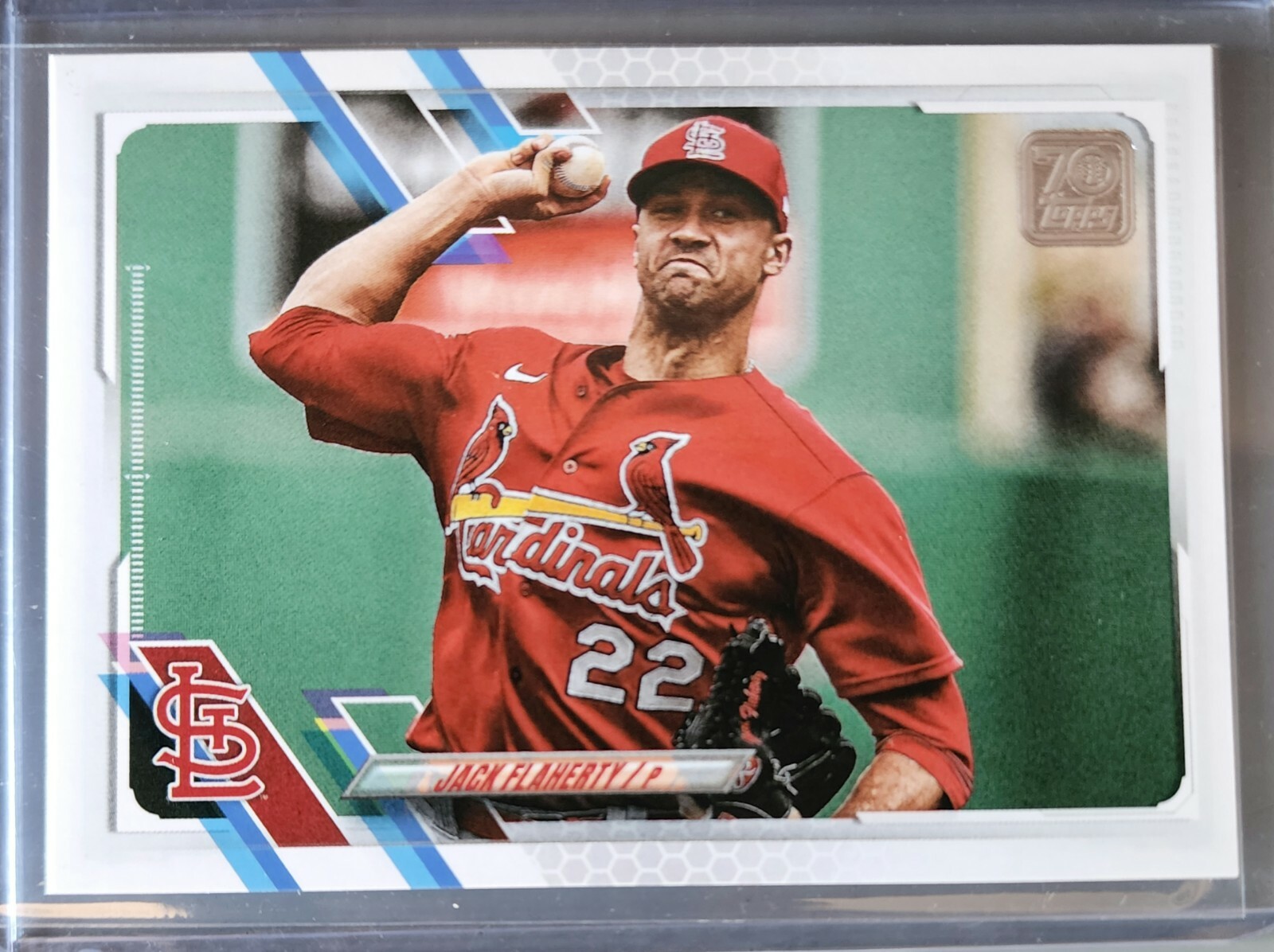 2021 Topps Series 1 Advanced Stats Jack Flaherty 229/300