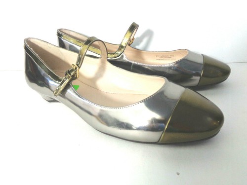 COLE HAAN grand.os 7.5M Silver \u0026 Gold 