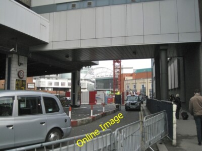 Photo 6x4 Taxis arriving at New Street station on Queen's Drive east Birm c2012