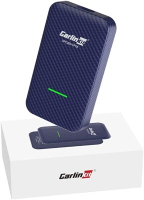 CarlinKit 4.0 Wireless CarPlay & Android Auto Adapter 2-in-1   Opened Box