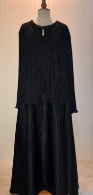 black evening dresses size 22