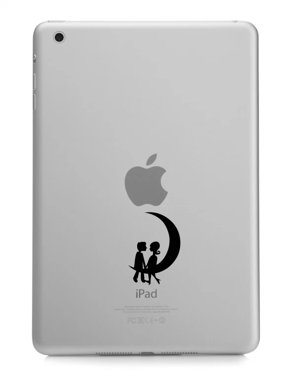 Romantic Macbook Sticker Decal Skin Cover for Macbook Air Pro 13" 15" Love Moon - Image 2 of 3