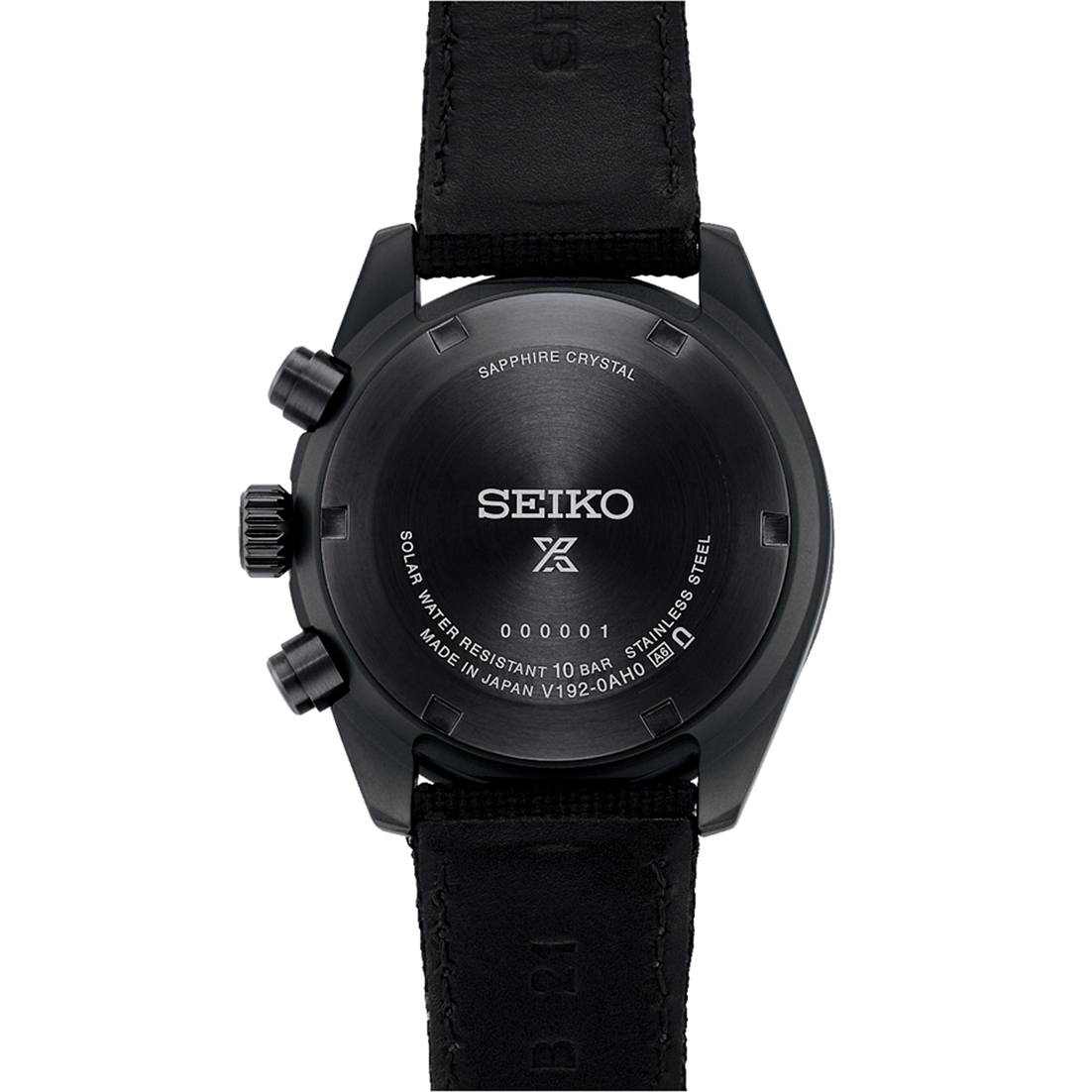 Seiko Prospex 'Night Vision' Solar Speedtimer Chronograph Men's