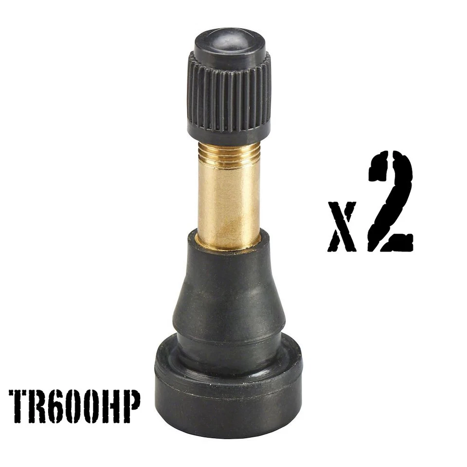 lot de 2 valves de roue Haute Pression TR600HP pour jantes tôle alu - NEUF - Photo 1/1