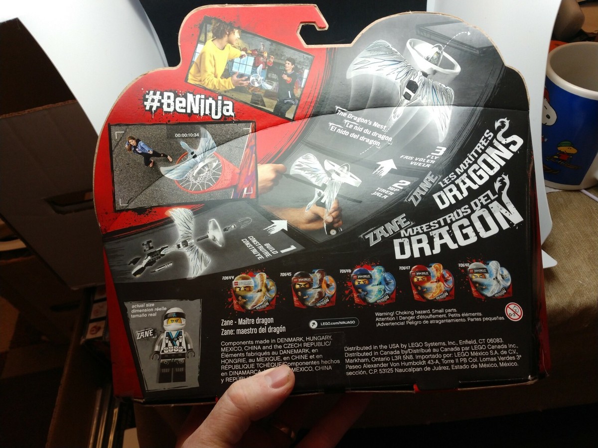 ハンドメイドn Lego 70648 Ninjago Spinjitzu Dragon Masters Zane White Ninja