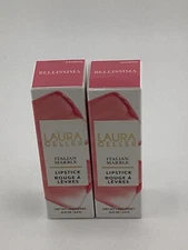 (2) Laura Geller Italian Marble Lipstick 0.12 oz(Bellissima) New in box!