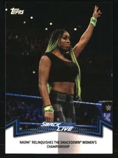 Naomi 2018 Topps WWE Women's Division #SDL-3 WRESTLING Card
