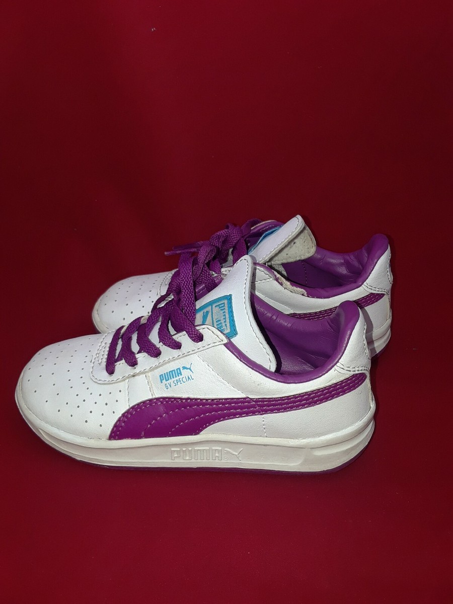 Puma Kids Special Jr Casual Shoe Gray Violet/Purple Puma Shoe size