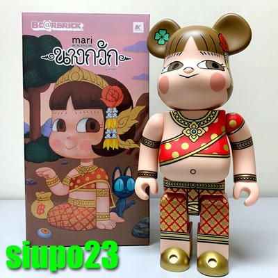 Medicom 400 Bearbrick Thailand Mari Wonder Girl Be Rbrick 02 Version Ebay