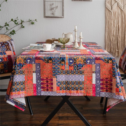 Rectangle Tablecloth Table Cover Cloth Tabletop For Kitchen Dining Home Decor - Picture 53 of 118