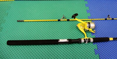 Okuma Fin Chaser X Spinning Combo 8' 0" Rod 2-Pc 40YL Reel Spooled  FNX-80-40YL | eBay