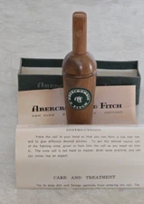 Crow Call Abercrombie & Fitch. Box, papers, mint. Mallardtone