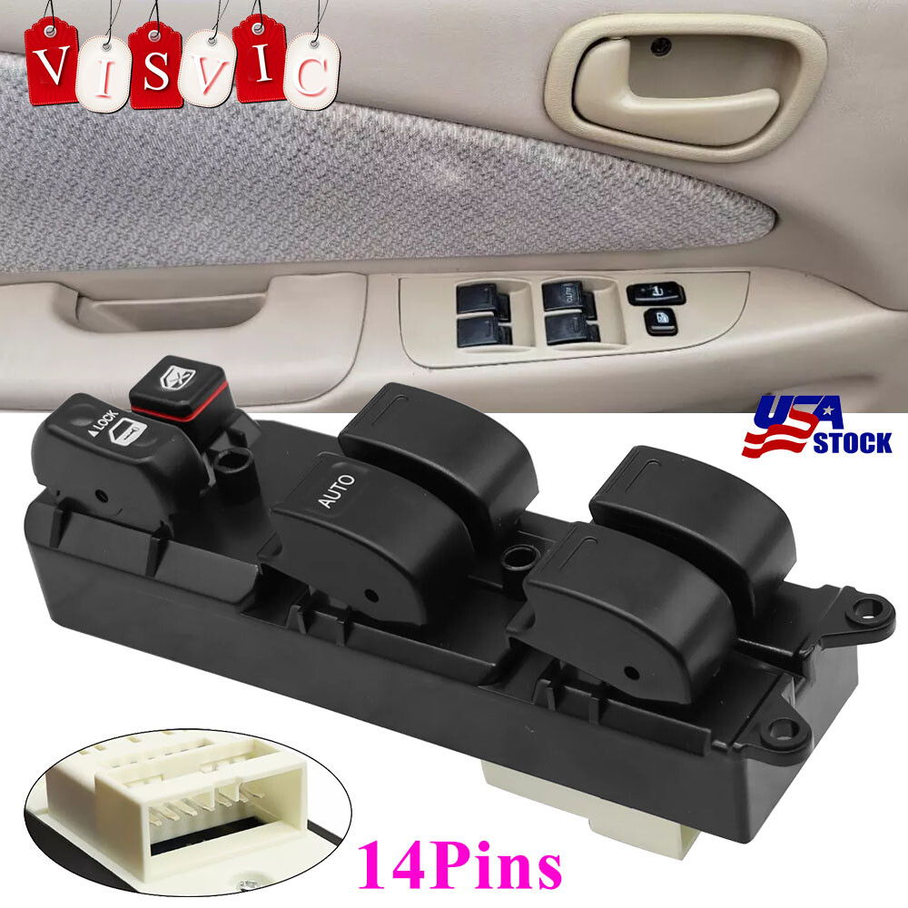 NEW FOR 1997-01 TOYOTA CAMRY COROLLA DRIVER LEFT SIDE MASTER POWER WINDOW SWITCH