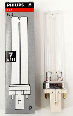 Philips TUV PL-S 7W/2P G23 UVC-Ersatzlampe 7 Watt  Teich Filter Oase
