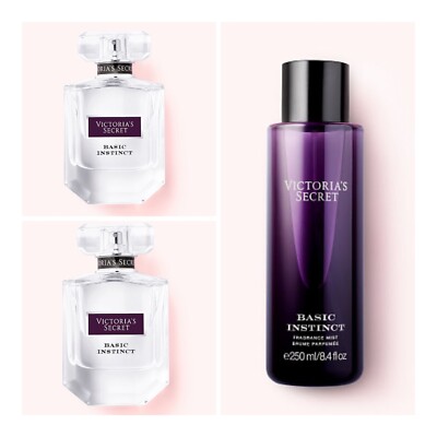 Victoria s Secret BASIC INSTINCT Eau de Parfum(1.7 fl.oz.)(2) and Fragrance Mist