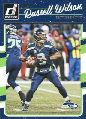 2016 Donruss Football #263 Russell Wilson Seattle Seahawks
