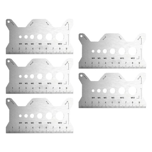 Achieve Reliable Measurements with Our Driven 5pcs Screw Ruler Collection Today - Picture 12 of 12