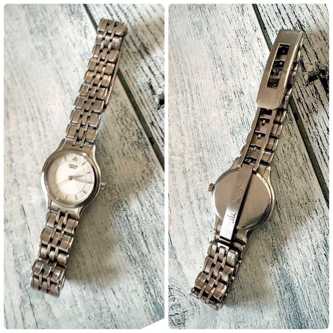 SEIKO CREDOR クレドール 腕時計 4J85-0A10 シルバー SEIKO CREDOR Watch 4J85-0A10 Silver Rare Used From Japan