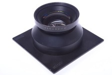 ? SINAR RODENSTOCK SIRONAR 240MM 5.6 LENS 5X7 CAMERA W/ DB (M) BOARD, ORIG. CAPS