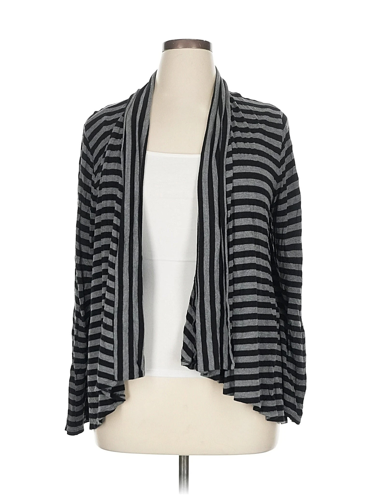 Apt. 9 Women Gray Cardigan 1X Plus - image 1